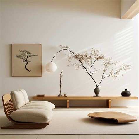 Japanese inspired living room